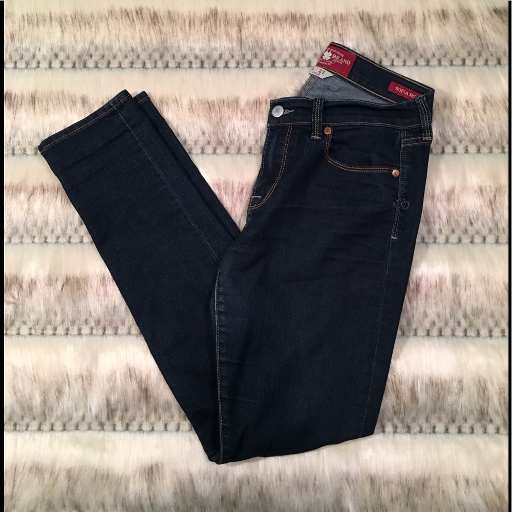 Lucky Brand Sofia Skinny Jeans Size 4/27 ankle